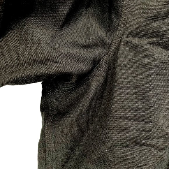 Carhartt Men's Black Hooded Zip-up Jacket Made In USA J140-BLK Sz 2XL New - Picture 4 of 12